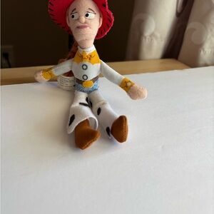 Disney Jessie Stuffed Toy - Red, White, Blue, Brown